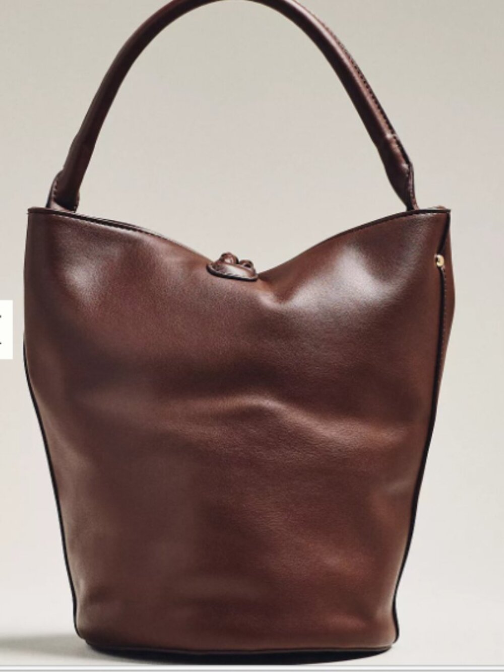 Aota Twist Tie Top-Handle Bucket Bag - Anthropologie - Picture 4 of 13